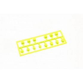 Ricambi Kyosho MP9 MP10 IF616KY Boccole Sospensione Kyosho Inferno MP10 - Gialle