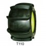 Gomme e Cerchi T110S Panther Paddle MT SOFT + RIEMPIMENTO