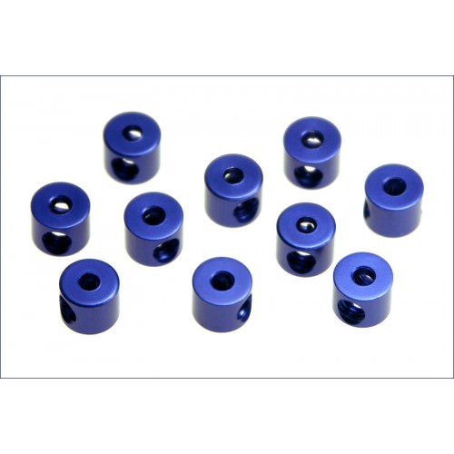Ricambi Kyosho MP9 MP10 W0151 Kyosho MP9 collare 2mm, anodizzate viola