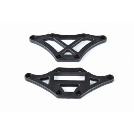 Ricambi LRP S8 122118 LRP Front and rear Upper Chassis Brace - S10 Blast TC