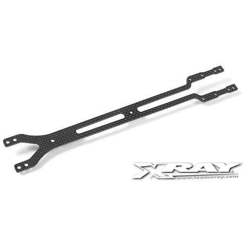 Ricambi X-Ray T3 / T4 301198 Xray T4 UPPER DECK GRAFITE 2.0MM