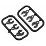 Ricambi X-Ray XB8 - XB9 352381 XRAY XB8 Caster Clip Set (2)