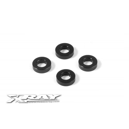 Ricambi X-Ray XB8 - XB9 353381 XRAY SPESSORI ALU 4X7.5X2 (4)