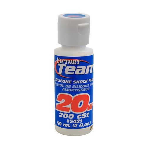 Olii Silicone per Ammortizzatori 5421 Team Associated Silicone Shock Fluid, 20wt
