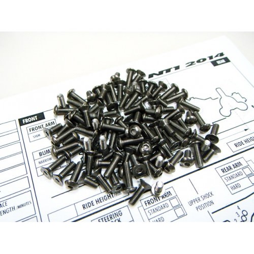 Kit viti macchine 69961 Hiro-Seiko KIT Viti Titanio per YZ-2