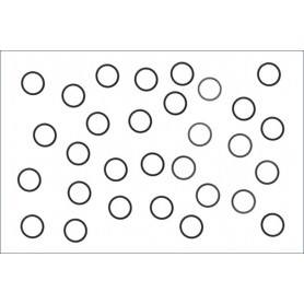 Ricambi Kyosho MP9 MP10 96645 Kyosho MP9 rondelle 11x14 mm