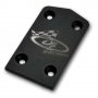 Protezione telaio Skid Plates/Bumb Skid DE Racing XD skid plate posteriori per Agama A8 Evo (3 pz)