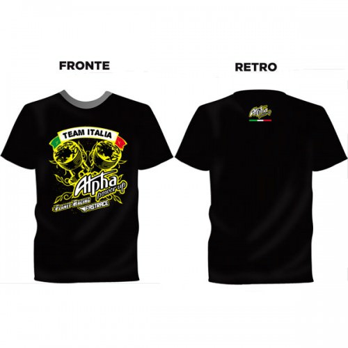 T-Shirts/Polo FastRace Alpha-RC T-SHIRT Team Italia S
