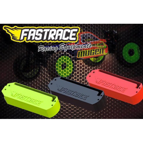 Ricambi Mugen MBX6/7R - MBX8 FR2305-MUY FastRace Porta batteria ABS V2 MBX7R Blue Light