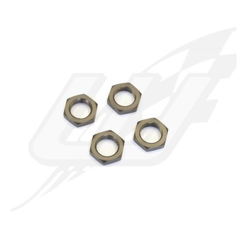 Ricambi Kyosho MP9 MP10 IF222GM KYOSHO DADI RUOTA (GUNMETAL/4PCS)