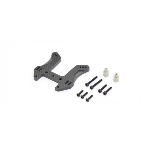 Ricambi Kyosho MP9 MP10 IFW631 Kyosho Supporto Degli Ammortizzatori Anter. Kyosho Inferno MP10-Carbono (50)