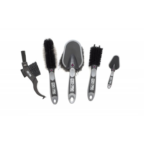 Pulitori e Lubrificanti MUC-OFF Kit di Spazzole di Pulizia (5 pezzi)