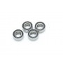 Ricambi Sworkz S35-3-4/S35-3-4E/S35GT SW116010R SWORKz Ball Bearing 5x10x4 (4) Red Rubber Case