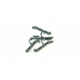 Ricambi Sworkz S35-3-4/S35-3-4E/S35GT SW2503220BK SWORKz S35-2E Plastic Chassis Brace Set (3pc)