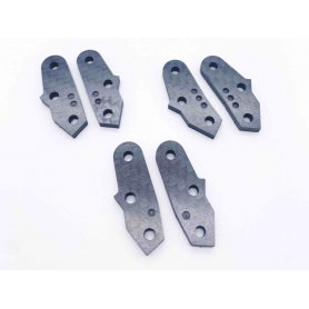 Ricambi Sworkz S35-3-4/S35-3-4E/S35GT SWC348001 SWORKz S35-4 Series Carbon Steering Arm Set Elliott Boots (6)