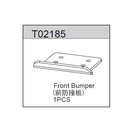 Ricambi TEAM C TC02 - TM2 - TC04 T02185 TM2 Front Bumper