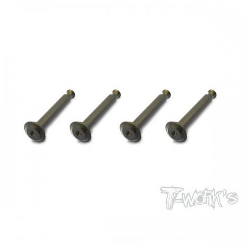 Ricambi Hot Bodies D8 / D812 / D817/D819 TO-198-HB T-WORKS 7075-T6 Hard Coated Lower Shock Mount Pins ( For HB D815 /RGT8/D81...
