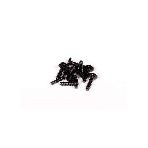 Ricambi Axial AXA865 Axial M3x10mm Tapping Binder Head (Black) (10pcs)