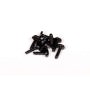 Ricambi Axial AXA865 Axial M3x10mm Tapping Binder Head (Black) (10pcs)