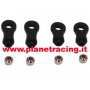 Ricambi LRP S8 132039 LRP Shock End Set (f+r) - S8