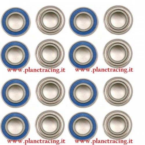 Cuscinetti a sfere in acciaio FastRace Kit cuscinetti Competition 8x16x5m (16 pz.)