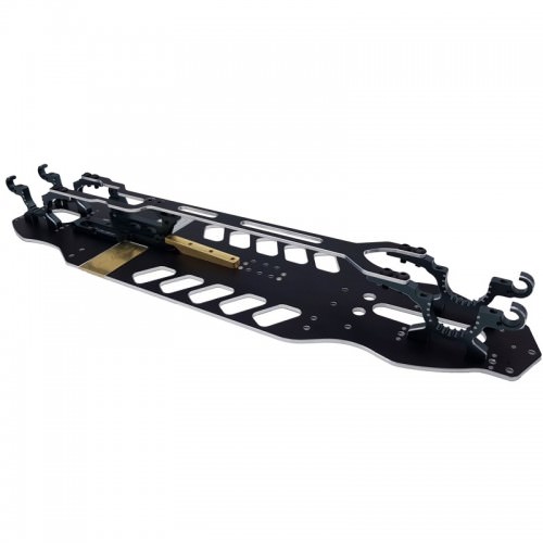 Ricambi Mugen MTC1 Touring FF75-MT00GH 7075.it Kit comboTelaio Upper Deck in ergal Alu 7075 T6 e coppia di pesi MUGEN MTC1
