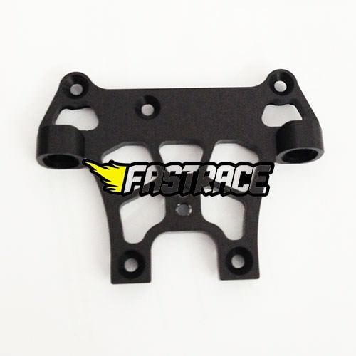 Ricambi Mugen MBX6/7R - MBX8 FR028SMB7 FastRace trapezio + supp. bracci ergal HD BLACK MBX7/7R