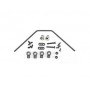 Ricambi Hot Bodies D8 / D812 / D817/D819 HBc8108 set barra anteriore D8