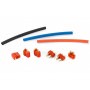 Connettori - Guaine - Cavi HW86070040 HobbyWing T-Plug Hi-Volt M/F tipo Deans (3 coppie + termostringente)