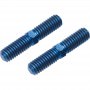 Ricambi LRP S8 132580 LRP Blue Titanium Rear Turnbuckle Set - S8 BX