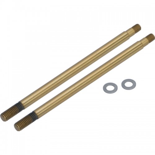 Ricambi LRP S8 132626 LRP Titanium coated Shock Shaft rear (gold) (2pcs) - S8