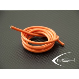 Connettori - Guaine - Cavi MSH51807 MSH Cavo Silicone 12AWG Arancio (1 m)