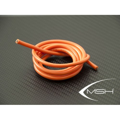 Connettori - Guaine - Cavi MSH51807 MSH Cavo Silicone 12AWG Arancio (1 m)