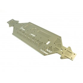 Ricambi Sworkz S35-3-4/S35-3-4E/S35GT SW338064B SWORKz T7 Aluminum Lightened Main Chassis Euros