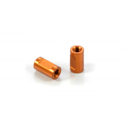 Ricambi X-Ray T3 / T4 302201-O Xray T4 '15 alu Brace Post for ARS 3x5x9mm Orange (2)