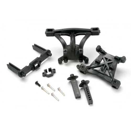 Ricambi Traxxas Revo / E-Revo Traxxas Revo Txx5314 supporti carrozzeria ant. + post.