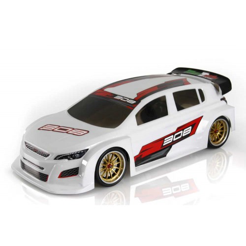 Carrozzerie Rally 1/10 019-017.1 MON-TECH Bodies 190mm for FWD/RALLY 308 TCR 2.0 - 190mm