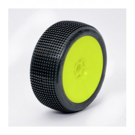 1/8 Off-Road Buggy 0304GSY OGO RACING 1:8 BUGGY STORM SOFT PRE-MOUNTED YELLOW 2PCS