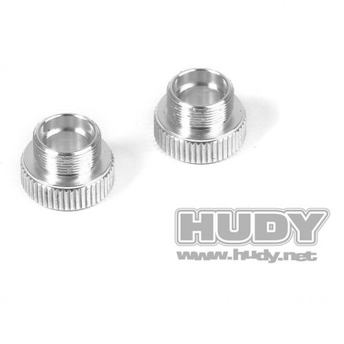 Set Up e accessori 109425 Hudy Alu 1/10 & 1/12 Set-Up Wheel Axle Adapter (2)