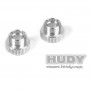 Set Up e accessori 109425 Hudy Alu 1/10 & 1/12 Set-Up Wheel Axle Adapter (2)