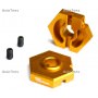 Ricambi Team Durango DEX210 1259 Exotek DEX210 Desc 15mm Hex Set