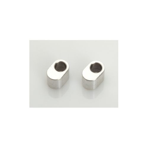 Ricambi LRP S8 132610 LRP INSERTS FRONT ALUMIOUM ARM MOUNT 2 PZ