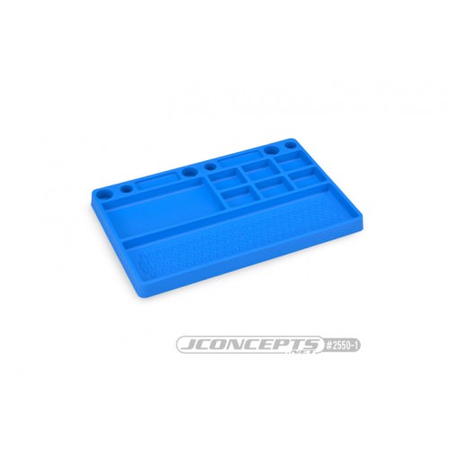 Set Up e accessori 2550-1 Jconcepts PARTS TRAY, RUBBER MATERIAL - BLU