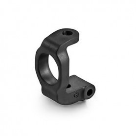 Ricambi X-Ray T3 / T4 302383 Xray Composite C_Hub Right 4 gradi Deg. Graphite ECS