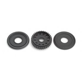 Ricambi X-Ray T3 / T4 305050 Xray PULEGGIA CON PARATIE DI PROTEZIONE ANTIPOVERE