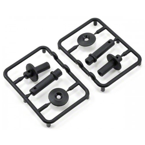 Ricambi X-Ray XB2 - XB4 361320 XRAY XB4 SUPP CARROZZ-SUPP BATTERIA-RONDELLE ALETTONE