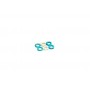 Rasamenti e Rondelle 69449 Hiro-Seiko set spessori 3mm (0,5t/0.75t/1.0t) T-Blue 6 pz