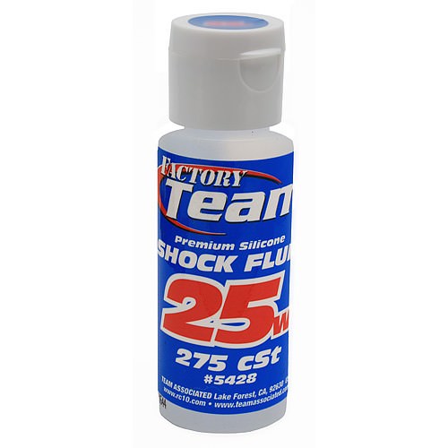 Olii Silicone per Ammortizzatori 5428 Team Associated Silicone Shock Fluid, 25wt