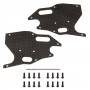 Ricambi Team Associated RC8B3/RC8B3.2 81418 Team Associated RC8B3.1 FT Graphite Arm Stiffeners, front