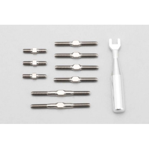 Ricambi Yokomo BD7 B7-TBS YOKOMO BD7 Titanium Turn Buckle Set (9pcs)